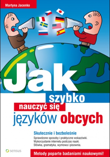 Okładka: Martyna Jacenko - Jak szybko nauczyć się języków obcych