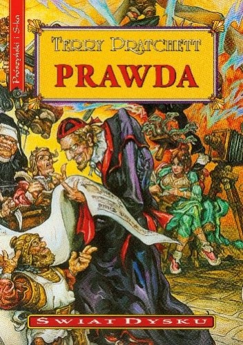 Okładka: Terry Pratchett - Prawda