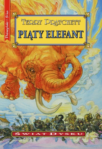 Okładka: Terry Pratchett - Piąty elefant
