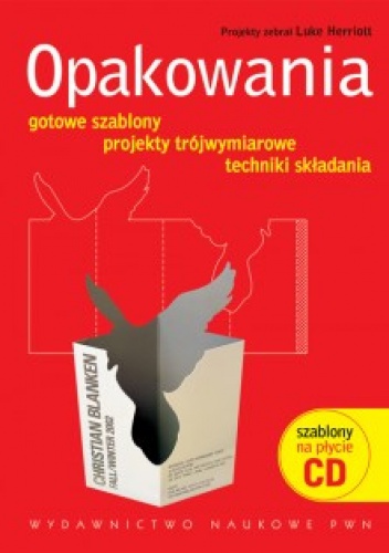 Okładka: Luke Herriott - Opakowania. Gotowe szablony. Projekty trójwymiarowe. Techniki składania