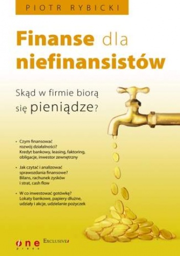 Okładka: Piotr Rybicki - Finanse dla niefinansistów