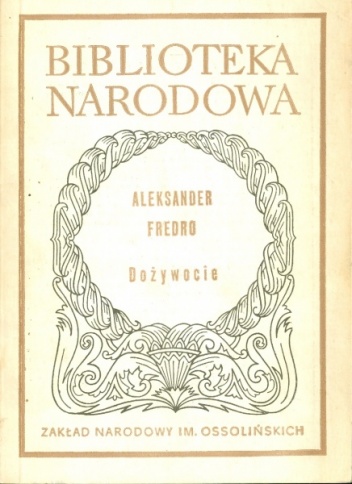 Okładka: Aleksander Fredro - Dożywocie