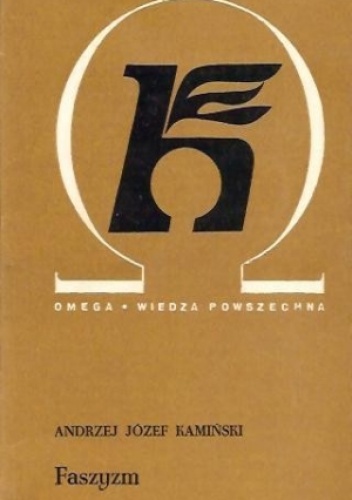 Okładka: Andrzej Józef Kamiński - Faszyzm