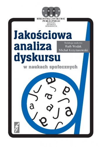 Okładka: Ruth Wodak - Jakościowa analiza dyskursu w naukach społecznych