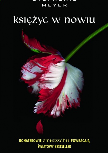 Okładka: Stephenie Meyer - Księżyc w nowiu