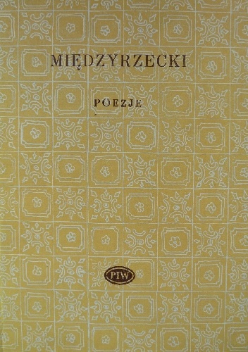 Okładka: Artur Międzyrzecki - Poezje