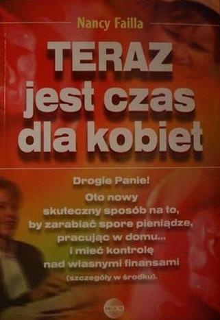 Okładka: Nancy Failla - TERAZ jest czas dla kobiet
