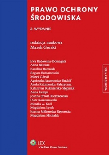 Okładka:  praca zbiorowa - Prawo ochrony środowiska