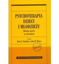 Okładka: Alan Kazdin - Psychoterapia dzieci i młodzieży. Metody oparte na dowodach