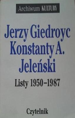 Okładka: Jerzy Giedroyc - Listy 1950-1987