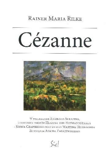 Okładka: Rainer Maria Rilke - Cézanne