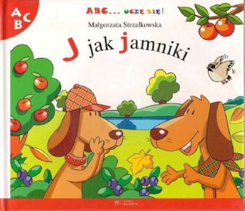 Okładka: Małgorzata Strzałkowska - J jak jamniki
