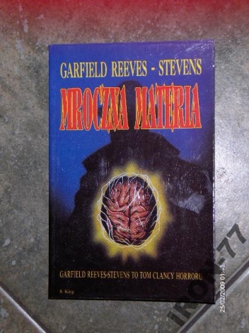 Okładka: Garfield Reeves Stevens - Mroczna materia