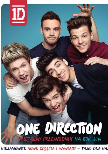 Okładka:  One Direction - One Direction. Oficjalny przewodnik na rok 2014