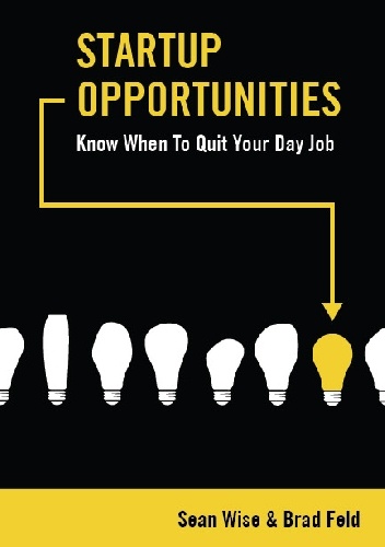Okładka: Brad Feld - Startup Opportunities: Know When to Quit Your Day Job