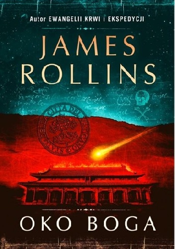 Okładka: James Rollins - Oko Boga