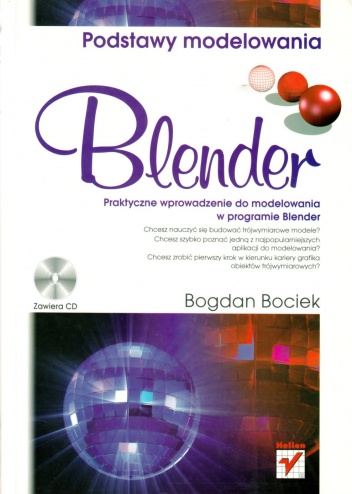 Okładka: Bogdan Bociek - Blender: Podstawy modelowania