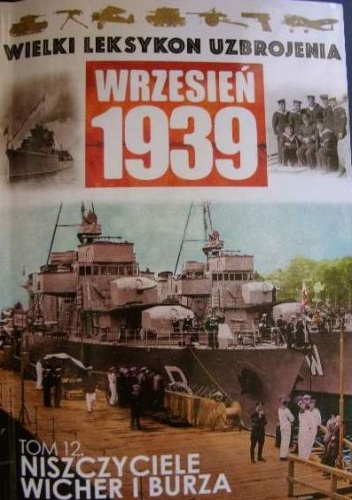 Okładka: Tadeusz Kondracki - Niszczyciele Wicher i Burza