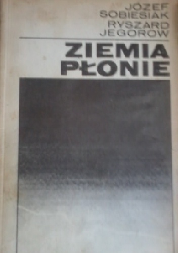 Okładka: Ryszard Jegorow - Ziemia płonie