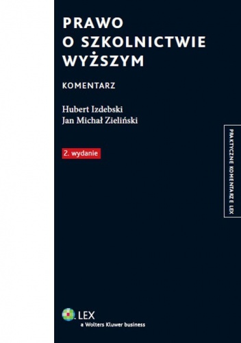 Okładka: Hubert Izdebski - Prawo o szkolnictwie wyższym. Komentarz