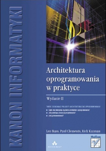 Okładka: Len Bass - Architektura oprogramowania w praktyce. Wydanie II