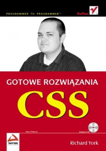 Okładka: Richard York - CSS. Gotowe rozwiązania