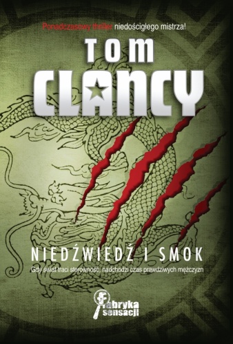 Okładka: Tom Clancy - Niedźwiedź i smok