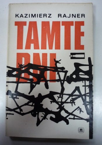 Okładka: Kazimierz Rajner - Tamte dni