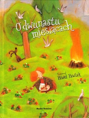 Okładka: Janina Porazińska - O dwunastu miesiącach
