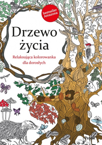 Okładka: Christina Rose - Drzewo życia. Relaksująca kolorowanka dla dorosłych