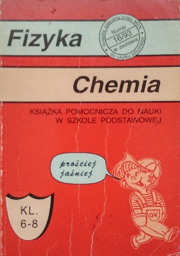 Okładka: Jeremi Stępiński - Fizyka. Chemia. Książka pomocnicza do nauki w szkole podstawowej.