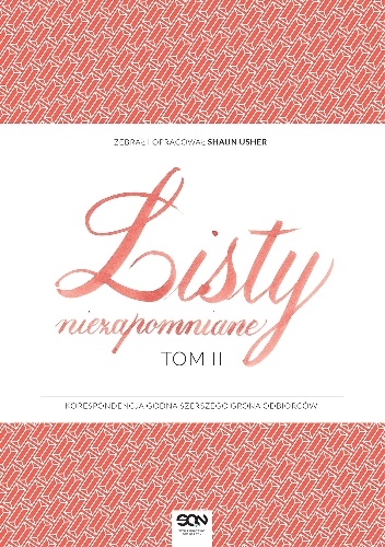Okładka:  praca zbiorowa - Listy niezapomniane. Tom II