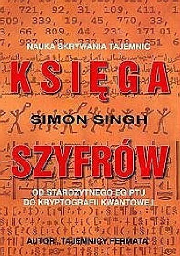 Okładka: Simon Singh - Księga Szyfrów