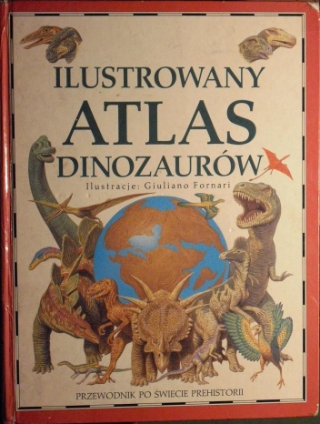 Okładka: William Lindsay - Ilustrowany atlas dinozaurów