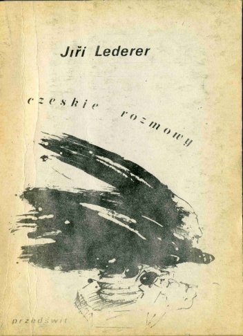 Okładka: Jiří Lederer - Czeskie rozmowy