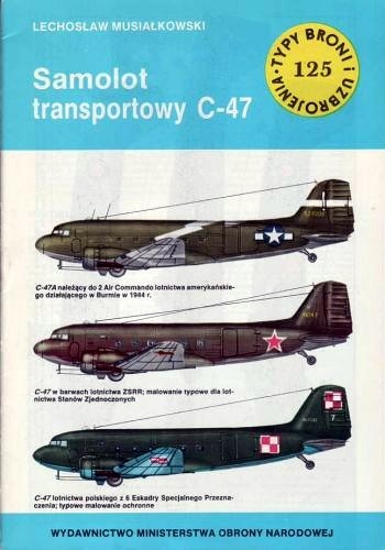Okładka: Lechosław Musiałkowski - Samolot transportowy C-47