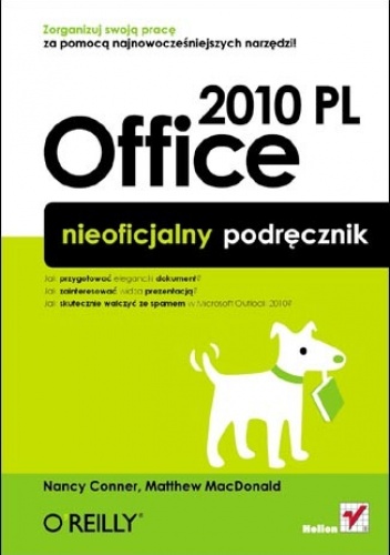 Okładka: Matthew MacDonald - Office 2010 PL. Nieoficjalny podręcznik