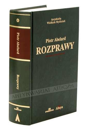 Okładka: Piotr Abelard - Rozprawy