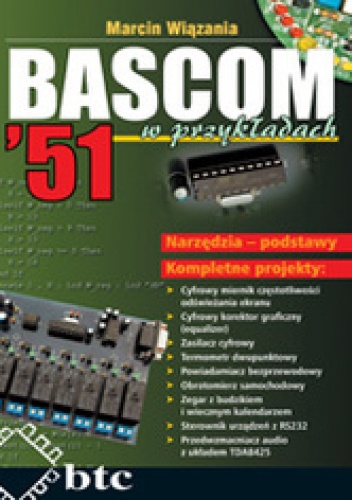 Okładka: Wiązania Marcin - BASCOM '51 w przykładach