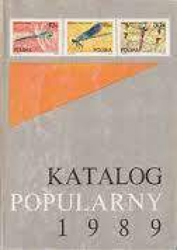 Okładka: Wiesława Kawecka - Katalog popularny znaków pocztowych ziem polskich 1989