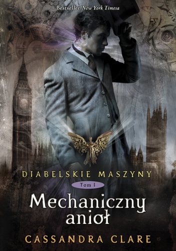 Okładka: Cassandra Clare - Mechaniczny anioł