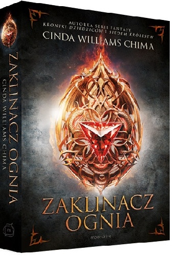 Okładka: Cinda Williams Chima - Zaklinacz ognia
