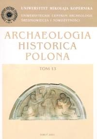 Okładka:  praca zbiorowa - Archeologia XIII