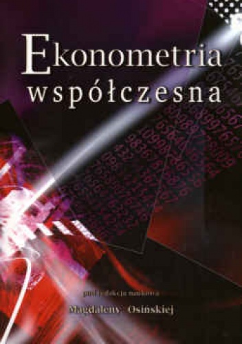 Okładka: Magdalena Osińska - Ekonometria współczesna