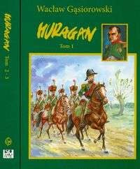 Okładka: Wacław Gąsiorowski - Huragan t.1-3