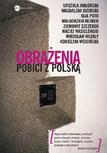 Okładka: Małgorzata Rejmer - Obrażenia. Pobici z Polską