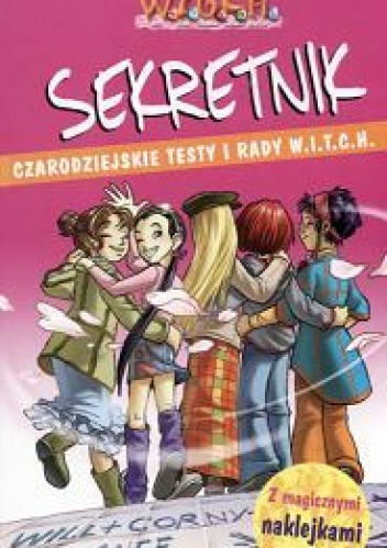 Okładka: Agnieszka Wielądek - Witch. Sekretnik. Czarodziejskie testy i rady (z magicznymi naklejkami)