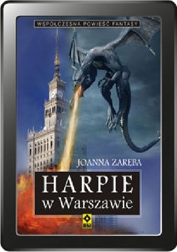Okładka: Joanna Zaręba - Harpie w Warszawie