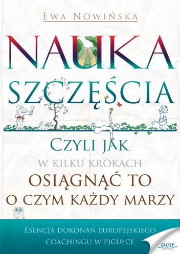 Okładka: Ewa Nowińska - Nauka szczęścia