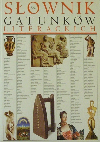 Okładka: Marta Pawlus - Słownik gatunków literackich